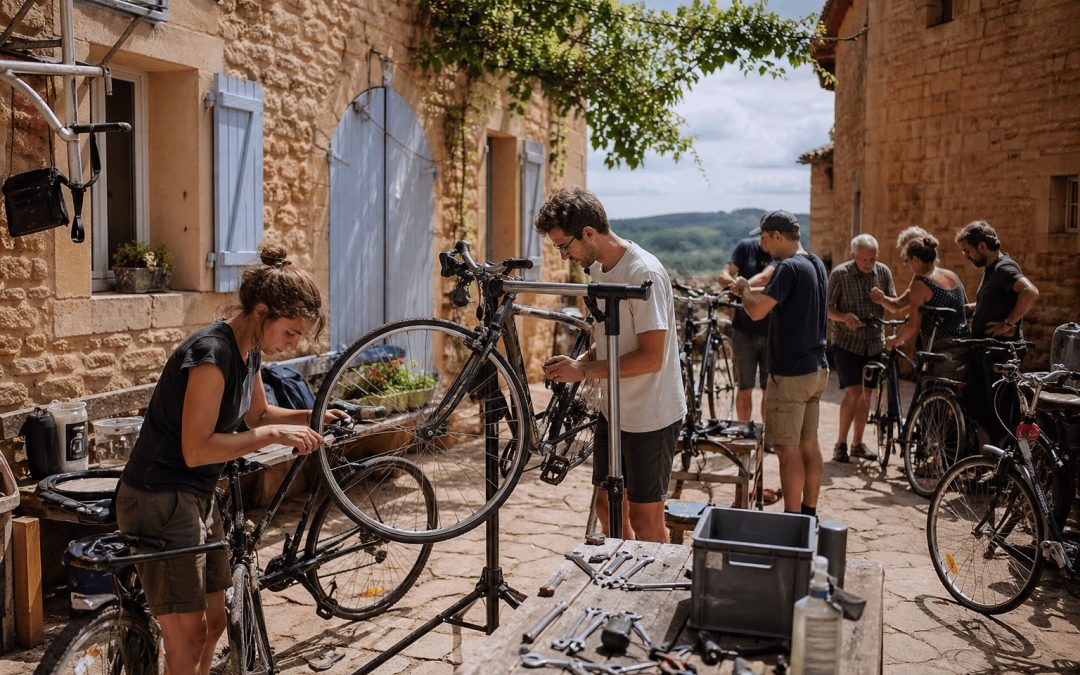 Oingt : L&rsquo;Atelier Pierre Feuille Vélo, des permanences mensuelles pour réparer son vélo ensemble !