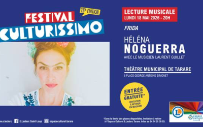 Tarare – 18 mai 2026 : Lecture-spectacle avec Héléna Noguerra sur Frida Kahlo
