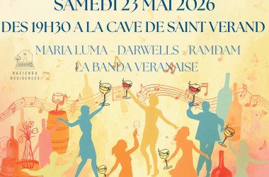 Saint-Vérand – 23 mai 2026 : Concert à la Cave des Vignerons des Pierres Dorées