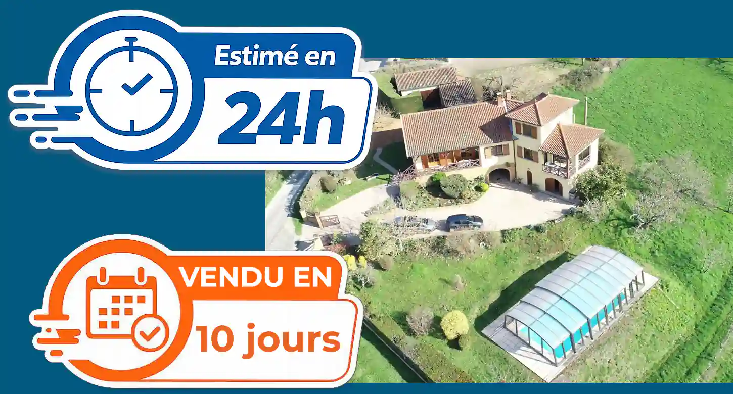 EquipeMaloys Maison individuelle dans le Beaujolais estimée en 24h et vendue en 10 jours par Maloy's Immobilier