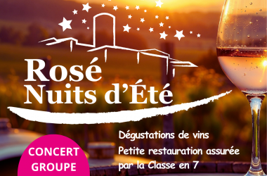 Morancé – 26 juin 2026 : Soirée Rosé Nuit d’Été, le rendez-vous festif de l’année !