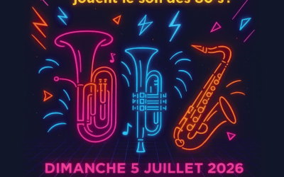 Le Bois d&rsquo;Oingt – 5 juillet 2026 – Festivallées : la 80ème édition fête les années 80 ! 🎉