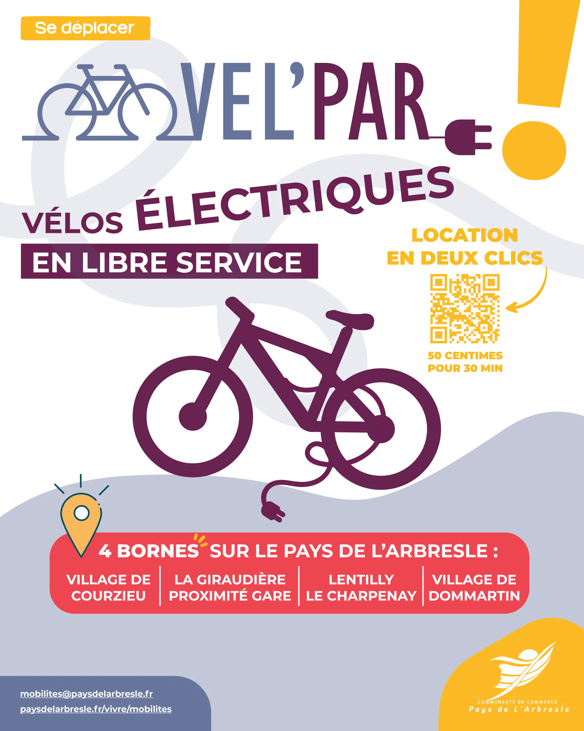 lentilly-location-velo-electrique location de vélos électriques à lentilly