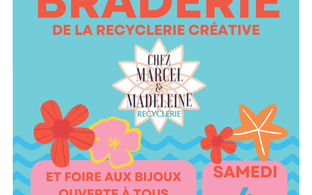 Saint-Laurent-d&rsquo;Oingt – Samedi 4 juillet 2026 : Braderie de la Recyclerie Créative & Foire aux Bijoux 🎀