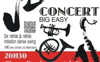 Saint-Laurent d’Oingt – 13 juillet 2026 : Jazz en Mont-Joli, une soirée swing au cœur du village 🎷