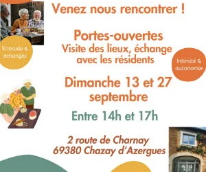 Chazay-d’Azergues – 13 & 27 septembre 2026 : Portes ouvertes de l’habitat partagé au Relais du Grand Tilleul
