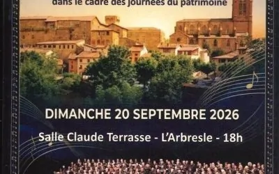 L’Arbresle – 20 septembre 2026 : Concert exceptionnel de l’Orchestre Symphonique de Lyon pour les Journées du Patrimoine 🎻