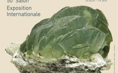 L&rsquo;Arbresle – 10 & 11 octobre 2026 : le 50e Salon International des Minéraux, Fossiles et Pierres Précieuses 💎