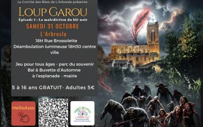 L’Arbresle – 31 octobre 2026 – Loup-Garou Géant La Malédiction du Blé Noir 🐺
