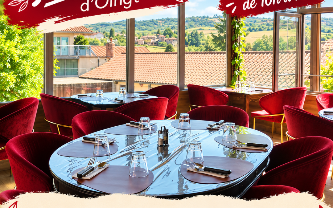 St Laurent d&rsquo;Oingt : Le Restaurant Le Saint Laurent d&rsquo;Oingt, nouvelle pépite gourmande des Pierres Dorées 🍽️
